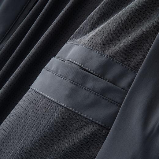 【一口价】【新款DK】大依优型大码男装连帽夹克加肥加大休闲夹克胖子宽松弹力运动外套上衣 商品图3