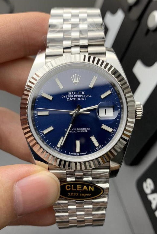 Clean厂劳力士41mm日志复刻手表一比一手表n厂c厂zf厂vs厂noob厂clean厂测评 商品图0