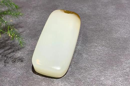 【御珠宫坊】糖羊脂白玉无事牌 商品图1