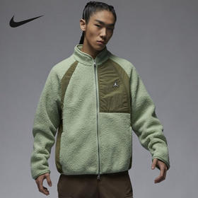 Nike/耐克外套男冬新款Jordan仿羊羔绒拼接保暖立领夹克FV8450-343