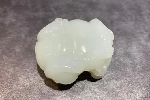 【御珠宫坊·传承系列】羊脂白玉貔貅把件 商品图5