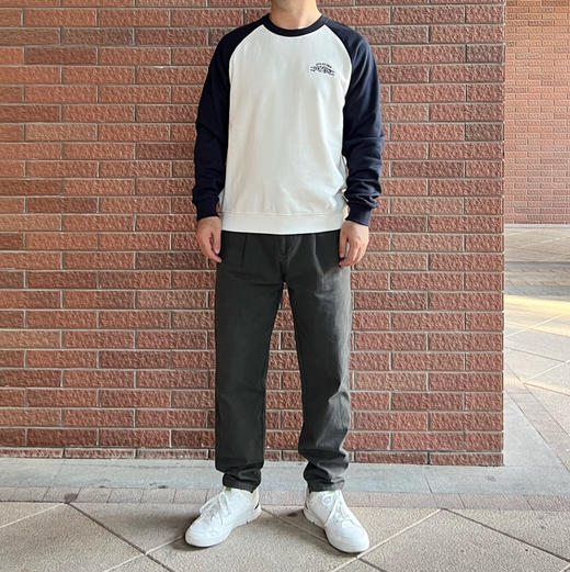 春秋 -美式字母插肩长袖男士圆领卫衣【包邮+三天无理由退huan】 商品图6