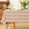 英伦彩色条纹桌布客厅电视柜布艺餐桌布 商品缩略图1