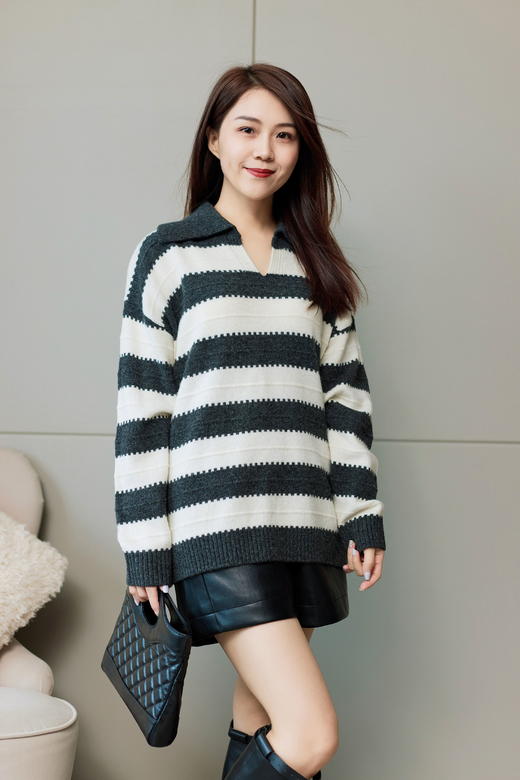 酷飒高腰显瘦蛋白皮短裤 商品图1