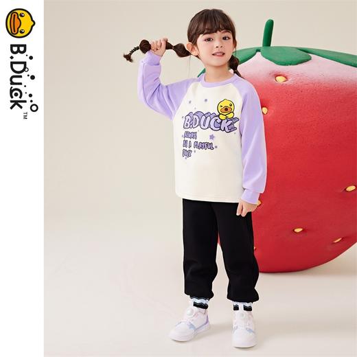 B.DUCK小黄鸭童装冬季圆领卫衣 BF5408080 商品图3