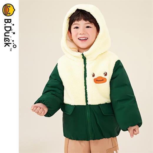 B.DUCK小黄鸭童装冬季休闲外套摇粒绒 BF5415020 商品图3