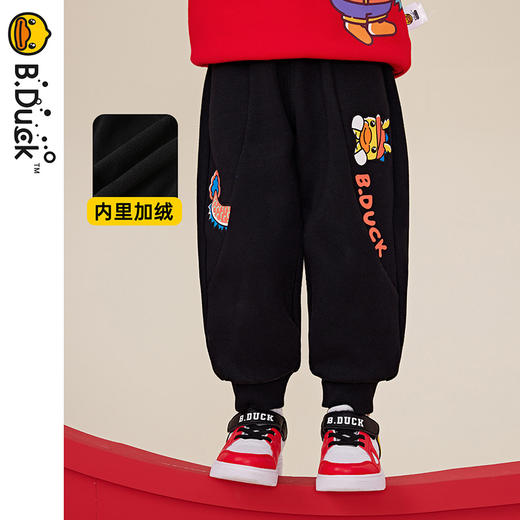 B.DUCK小黄鸭童装冬季针织长裤90-130 BF5463050 商品图0