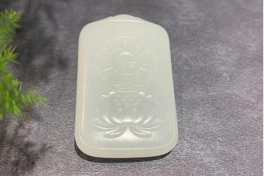 【御珠宫坊】羊脂白玉不动尊菩萨 商品图3