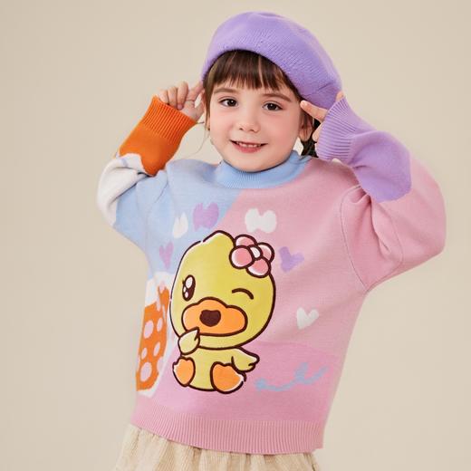 B.DUCK小黄鸭童装冬季套头针织衫毛衣 FF5412008 商品图0