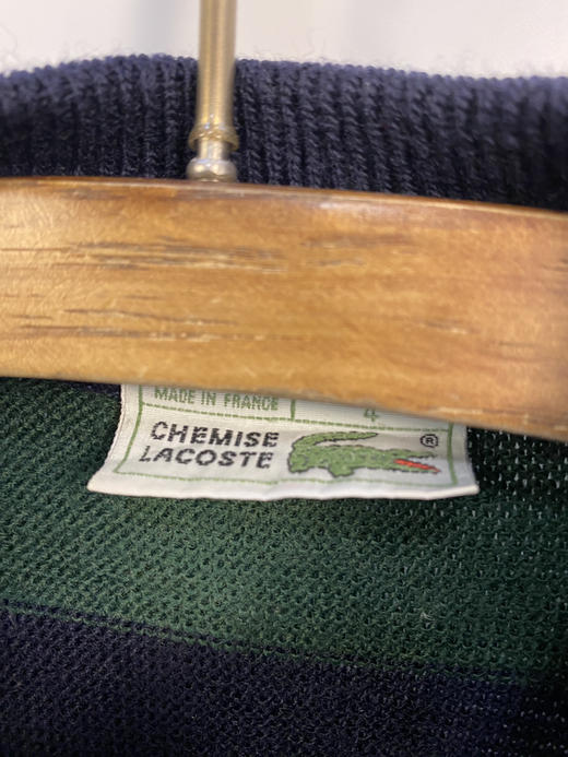 80年代 Vintage 法国制 Lacoste 鳄鱼 针织毛衣 _SWT(M) 商品图2