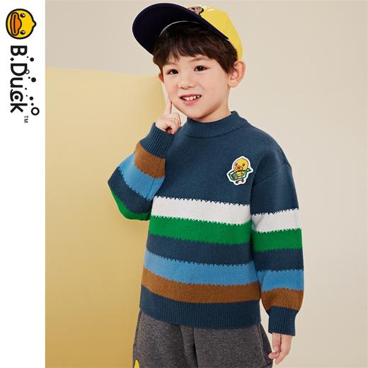 B.DUCK小黄鸭童装冬季套头针织衫毛衣 BF5412025 商品图4