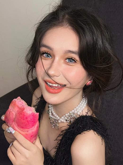 ginomii半年抛 青蓝/卡其/狼灰 14.5mm  含硅水凝胶 商品图8