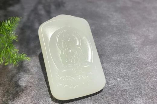 【御珠宫坊】羊脂白玉不动尊菩萨 商品图5