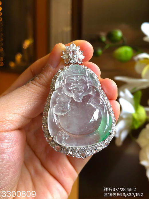 3300809，财神爷吊坠。具体价格微信咨询 商品图3