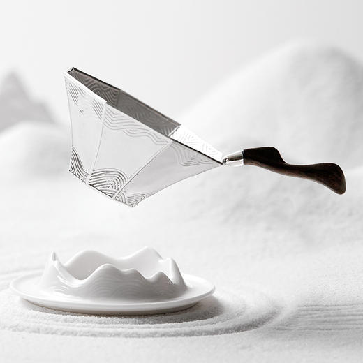 故式无边山度茶落·足银999·独家原创设计 商品图9