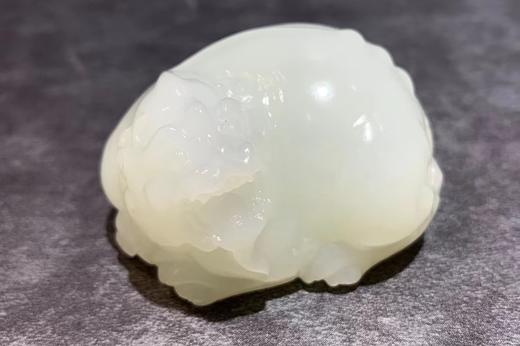 【御珠宫坊·传承系列】羊脂白玉貔貅把件 商品图1