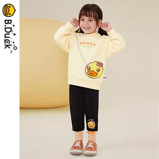 B.DUCK小黄鸭童装冬季圆领卫衣 FF5408005 商品图3