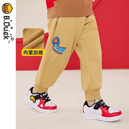 B.DUCK小黄鸭童装冬季针织长裤90-130 BF5463050 商品图2