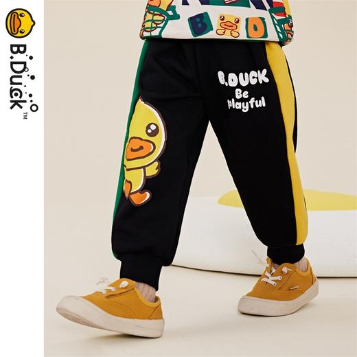 B.DUCK小黄鸭童装冬季针织长裤 BF5463023 商品图2