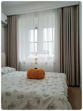 姐妹们听劝，窗帘颜色就选奶油色！