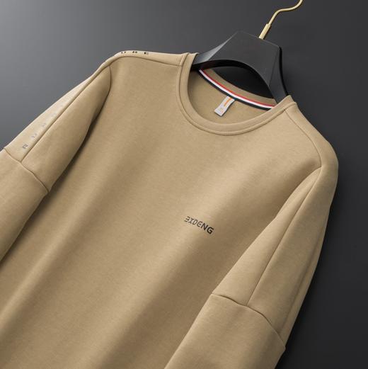 【一口价】【新款DK】大依优型大码长袖卫衣圆领印花卫衣套头加肥加大宽松休闲秋冬上衣男士百搭 商品图3