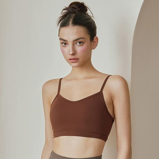 【限时秒】YOGACODE【火树银花系列】减震跑步健身普拉提瑜伽背心YCDSB610（一体式固定杯） 商品图2