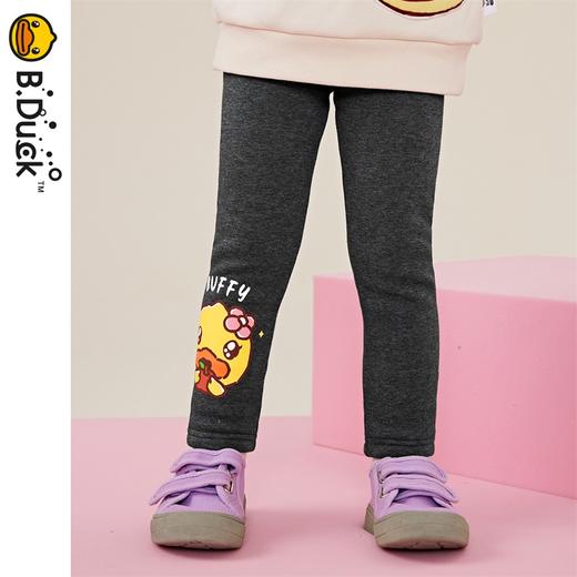 B.DUCK小黄鸭童装冬季打底加绒女童长裤 FF5458005 商品图2
