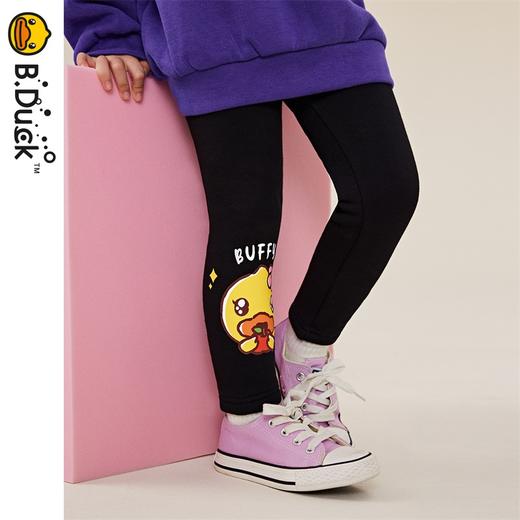 B.DUCK小黄鸭童装冬季打底加绒女童长裤 FF5458005 商品图3