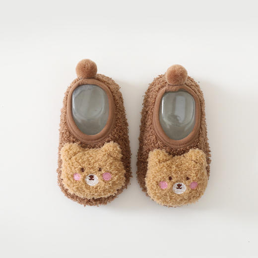 【感受 不一样的温暖和舒适！】儿童地板袜冬款加绒加厚婴儿袜子 防滑宝宝地板袜子鞋袜套可爱lm 商品图11