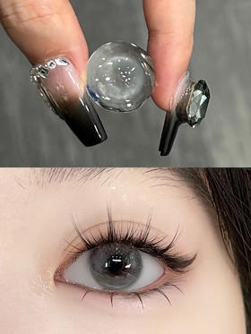 【年抛美瞳】北海道情书breeze  | 小直径14.0 ，着色13.2 | 【同品牌多副更划算，选款色板在详情页哦！】灰色美瞳