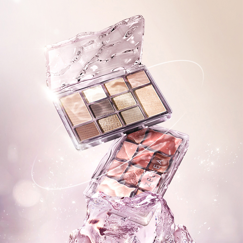 【内购福利】ZEESEA滋色流光溢彩十色眼影盘11g（新旧版随机发货）