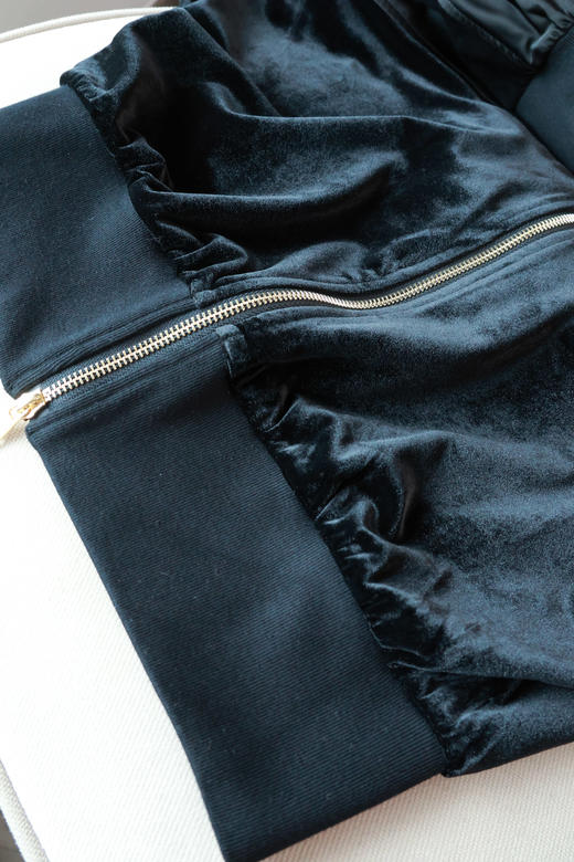 万姿风情拼接丝绒套装 商品图8