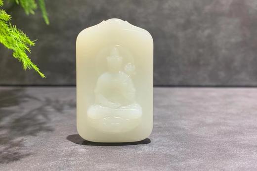 【御珠宫坊】羊脂白玉大势至菩萨 商品图6