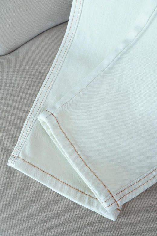 设计明线锥形牛仔裤 商品图6