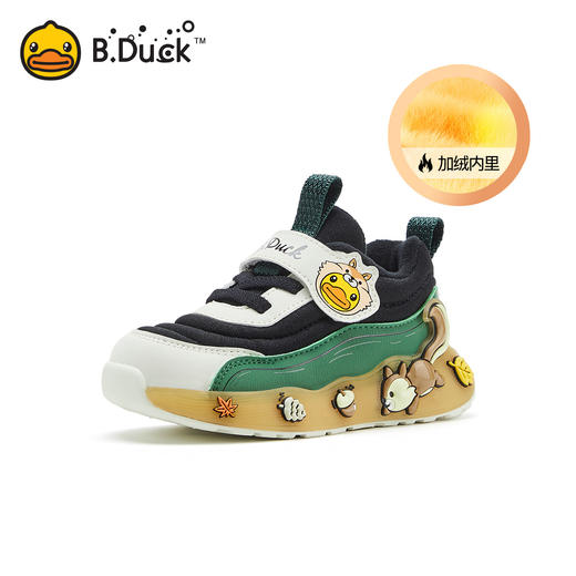B.DUCK小黄鸭童鞋男女童冬季时尚运动鞋23-32 B5483044A 商品图0