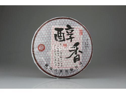 澜沧古茶2011年醇香大饼普洱茶熟357g 商品图0