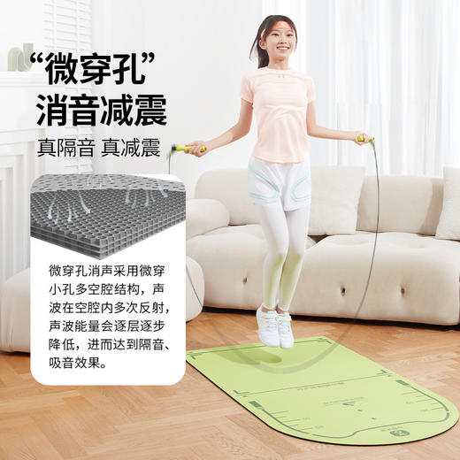 【分区专用体育运动训练垫】夺冠减震隔音运动训练垫 科学考试分区 助力冲刺满分！ 商品图2