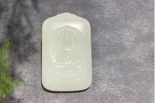 【御珠宫坊】羊脂白玉不动尊菩萨 商品图1