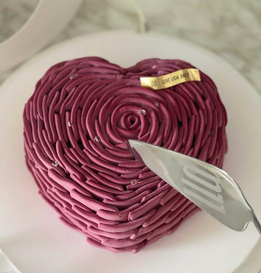 INS复古 一见倾心（有红色和紫色） · 奶油霜蛋糕 商品图6