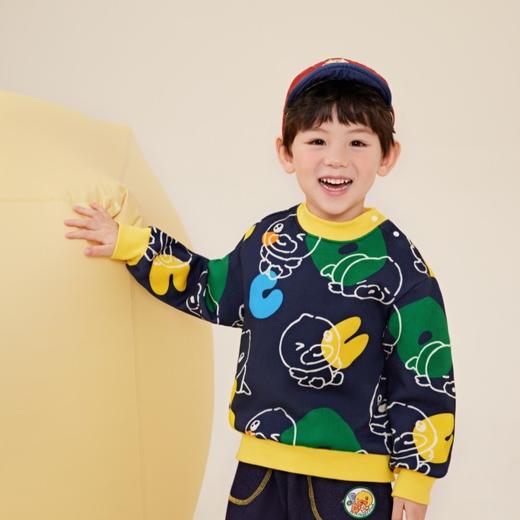 B.DUCK小黄鸭童装冬季圆领卫衣 BF5408022 商品图4