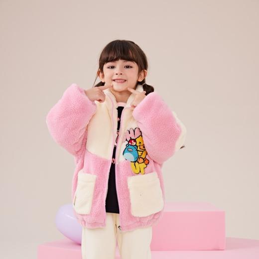 B.DUCK小黄鸭童装冬季休闲摇粒绒外套105-130 BF5411080 商品图0