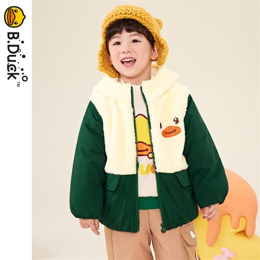 B.DUCK小黄鸭童装冬季休闲外套摇粒绒 BF5415020 商品图0