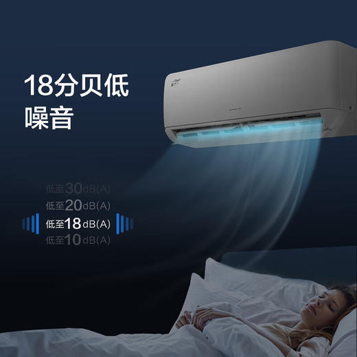 格力/空调/KFR-26GW/(26512)FNhAb-B1/凉之沁 变频冷暖 1匹 1级能效 挂机空调 商品图2