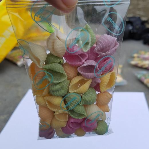 精装儿童果蔬造型面，蝴蝶面、海螺面、螺丝面，300g*10包，每包300g（30g*10袋） 商品图2