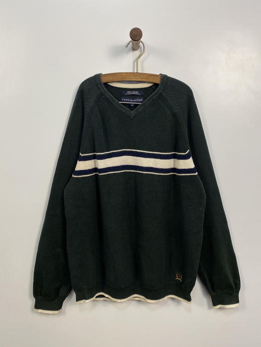 90年代 Vintage Tommy Hilfiger 香港制 针织毛衣 _SWT(L) 商品图1