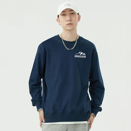 自由基地秋冬新款帕杰罗越野改装车图案印花圆领套头户外休闲卫衣 NMT-2063 商品图0