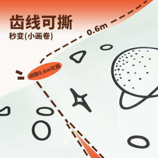 花芽儿童涂鸦大卷画 商品图3