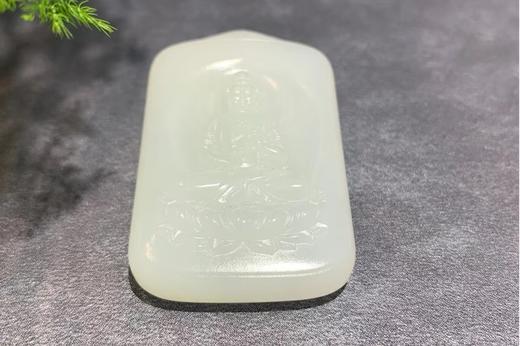 【御珠宫坊】羊脂白玉不动尊菩萨 商品图4