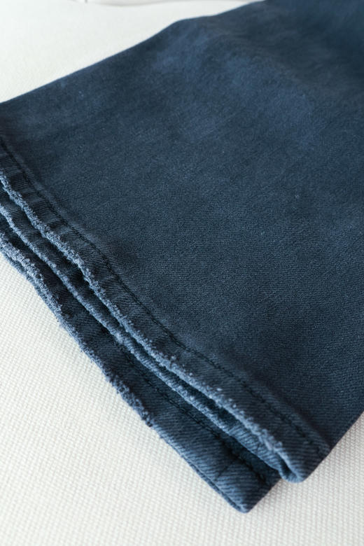 脚印扣口袋灰黑直筒裤 商品图8