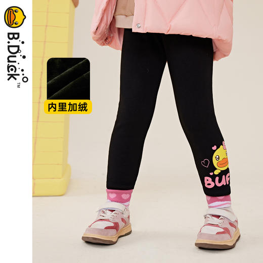 B.DUCK小黄鸭童装冬季打底长裤 FF5458001 商品图0